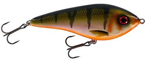 Westin Swim Glidebait - Jerkbait, Farbe:Bling Perch, Länge/Gewicht/Schwimmverhalten:12cm / 58g / sinkend
