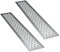 sossai® Rejillas de ventilación de aluminio - Alucratis (2 piezas) | Rectangular - dimensiones: 48 x 8 cm | Color: inox | rejilla de aire