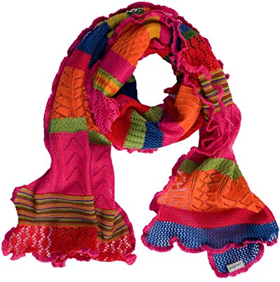 Invero, Merino Schal Manu, 100% Wolle (Karneval)