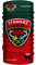 Club of Heroes Schwarzwald Bandana, nahtloses Multifunktionstuch 25 x 50 cm aus weicher Mikrofaser/atmungsaktiv Schlauchschal Halstuch Schal/Hirsch Geweih Black Forest Bollen Wandern Reiseführer