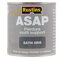 Rustins ASAP Quick Dry Multi Media Paint Indoor Outdoor Grey 1L
