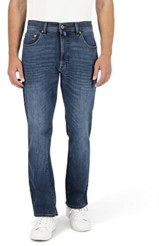Pierre Cardin Herren Jeans Dijon | Männer Hose | Comfort Fit | Dark Blue Used Washed