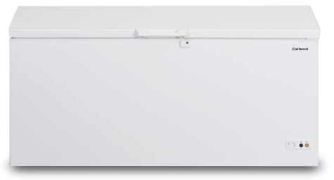 Corberó - Arcón Congelador Horizontal 561 L | CCHSF561W | Dimensiones 743 x 1775 x 840 | Gran almacenaje | Tirador y Cerradura Integrada | 2 Cestas | Luz LED | Eficiencia Energética C, Color Blanco