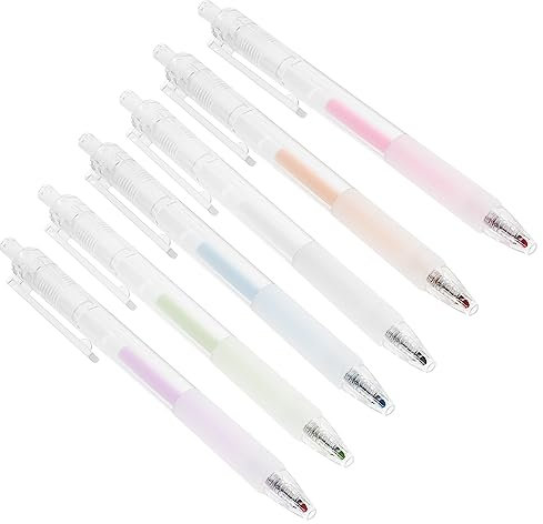STOBOK 12pcs Replaceable Core Multi-color Dispensing Pen Glue Pens for Card Making Quick Dry Glue Pen Quick-drying Glue Pens Multicolored Glue Pen Dots Dedicated Plastic Student
