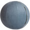 byAlex Ergonomischer Sitzball mit Bezug - 65cm Yoga-Ball für das Büro - Fintess-Ball als Bürostuhl oder Balance-Hocker - Winter Skies