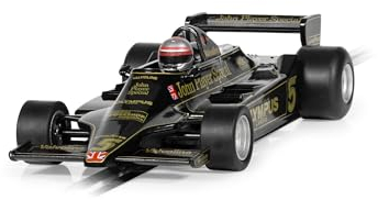 Scalextric C4494 1:32 Lotus 79#5 Andretti W.C. 1978 HD - Slotcar, Rennbahn, Auto für Rennbahn, Rennbahnauto, Rennbahn, Kinderspielzeug, Zubehör für Rennbahnen, Black