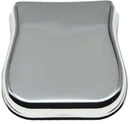 XJKLBYQ Protecteur de Couverture de Pont de Guitare électrique, Vintage Sendray Style Tele Bridge Cover Bridge Protecteur pour Vintage Telecaster Chrome Random Couleur, Guitar Saddle Bridge