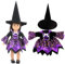 Puppenkleidung,Halloween-PuppenKostüm,Gemtte Kleidung Bekleidung Outfits für Baby Halloween,Hexe Kostüm Set,Puppen Kürbis kostüm,Kleidung Outfits für Baby Puppen für Halloween Karneval