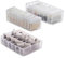 RANYAKE 3 Stück Schubladen Organizer Unterwäsche, Faltbare Socken Aufbewahrung, BH Aufbewahrung, Kleiderschrank Organizer für Kleidung