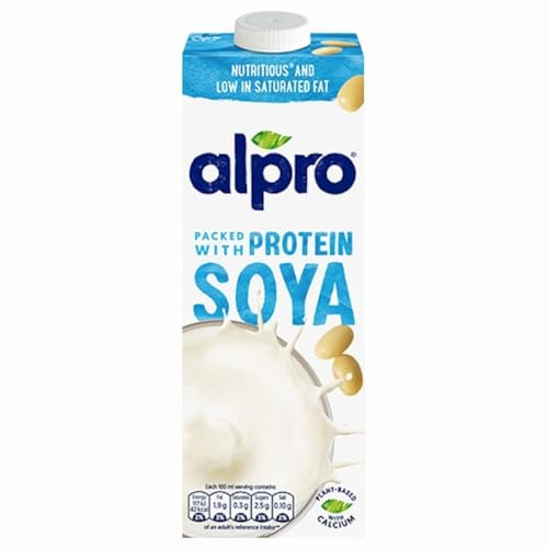 Alprodrink Original Soya Milk 1L x 1, Plant Based Vegan Drink, Long Life UHT Dairy and Gluten Free with Welari Thank You Card | (1pack)