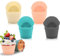 RoseFlower Moule Silicone Air Fryer, 16 pièces Plat Silicone Air Fryer, cuiseur à œufs au micro-ondes, Réutilisable Moules de cuisson en silicone pour muffins, cupcakes, pudding, œufs au plat