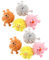 JOINPAYA 8-Teiliges Set Fingerpuppe für kinderspielzeug Soft Toy fingerspiel quetschies tierisches Pufferbälle Babyspielzeug haariges