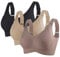 Bras for Women Cozy Ribbed Sports Bras Women Full Coverage T Shirt Bra Push up Everyday Bra Yoga Daily Underwear