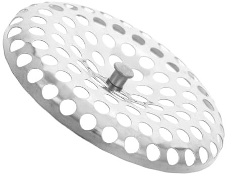 ABOOFAN Runder Edelstahl-abflussfilter Robust Und Langlebig Effiziente Haar Schmutzauffangfunktion Einfache Montage Geeignet Für Dusche Badezimmer Küchenablauf