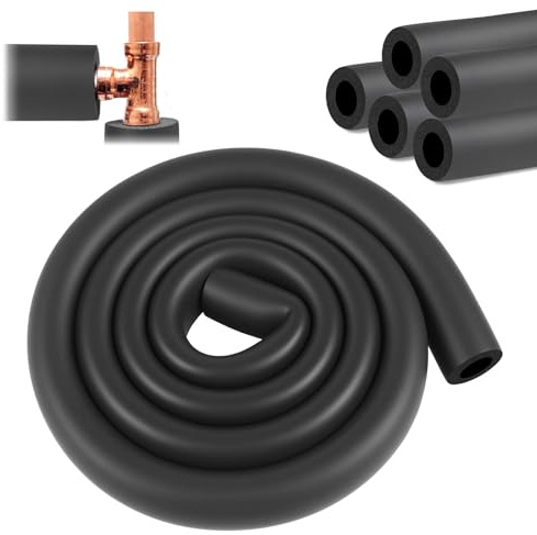 Mbsomnus 2M Rohrisolierung Schaumstoff Ø32mm Isolierschlauch Wandstärke 9mm | Rohrdämmung Schaumstoff Rohr, Fitnessgeräte, Rohre, Handhaben, Heizungsrohr