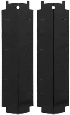 Filteilect Porcelain Steel Heating Plate, Flame Plate Burner Cover, Grill Replacement Parts for Charbroil Uniflame Enders Barbecues, 37.1x10.8cm