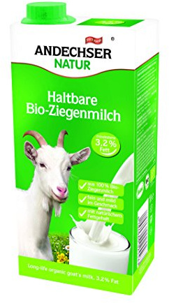 ANDECHSER Natur 3% getmjölk BIO 1 l, Flytande, Mjölkprodukt, Dryck