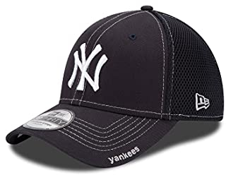 MLB New York Yankees Neo Fitted Baseball Cap, Navy, Small/Medium