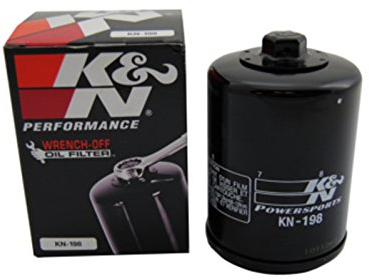 K&N Ölfilter schwarz KN-198 für Polaris Victory