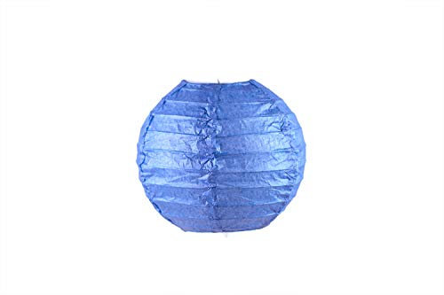 Creativery Lampions 10cm x 10 Stück Blau Königsblau