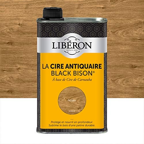 Libéron Cire antiquaire Black Bison Liquide, Noyer, 0,5L