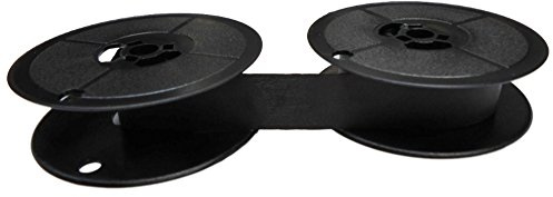 Farbbandfabrik Original Farbband Schwarz für Olivetti Lettera 35 Schreibmaschine Gr.8 Doppelspulle 13mm x 10m