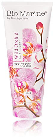 Bio Marine Körper & Massage Lotion wilde Orchidee Angereichert mit Totes Meer Mineralien