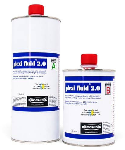 PROCHIMA FE03702K1.6 Plexifluid 2.0, Resina Epossidica, 1.6 kg