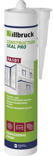 ILLBRUCK 395107 FA101 Fenster- und Anschlussfugen-Silikon 310ml kieferbraun