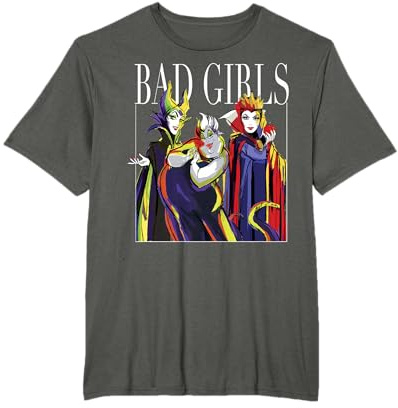 Disney Villains Bad Girls Artistic Group Portrait T-Shirt