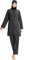 ziyimaoyi Muslimische Badebekleidung für Frauen Mädchen Modest Islamischer Badeanzug Hijab Badeanzüge (4XL, Schwarz)