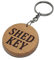 Shed Wooden Keyring Keychain Key Tag Fob Made to Last