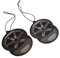 2er Set Tuning Lufterfrischer Duftbaum fürs Auto Air Freshener Design Duft Anhänger (2x Felge Grau)