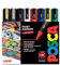 Posca - PC-5M - Paint Marker Art Pens - 1.8-2.5mm - Foundation Set of 8 in Gift Box