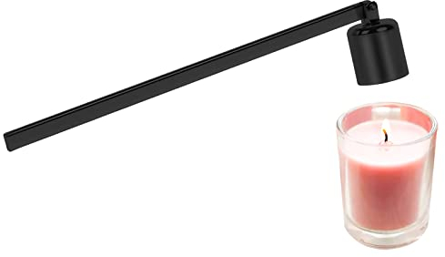 Lollanda Kerzenlöscher, Kerzenlöscher Edelstahl, Kerzen Ausmachen, Dochtlöscher Candle Extinguisher, Candle Snuffer mit Griff Kerzenwerkzeug