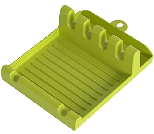 smashing Poggiautensili,Portacucchiaio Resistente al Calore per Piano Cottura - Supporto da Cucina per Utensili e cucchiai, Supporto per Utensili per Bacchette, cucchiai, spatole, mestoli, pinze