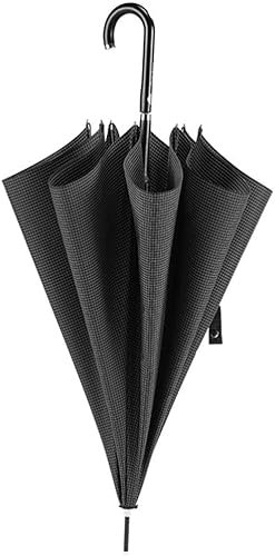 SECFIT Regenschirm Luxus-Golfschirm, Winddicht, klassischer Stockschirm, übergroßer, regenfester britischer Push-Cart-kompatibler Rohrschirm für Reisen Golfschirme