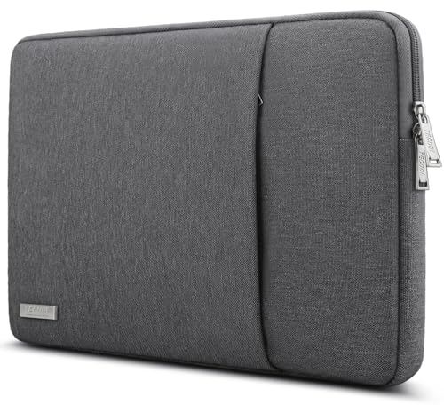 TECOOL 16 Inch Laptop Case, Protective Laptop Sleeve 16 for MacBook Pro 16 Inch M4 M3 M2 M1 2024 2023 2021 A3403 A2991,16 Lenovo Thinkbook ideapad ASUS DELL HP Acer LG Waterproof Case Bag,Dark Grey