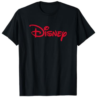 Disney Classic Logo Red Maglietta