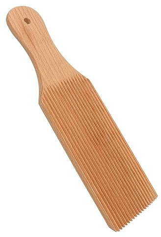 Tagliere per Gnocchi, Tagliere per Gnocchi Raschietto per Gnocchi in Legno Tagliapasta Tagliapasta Coltello Tagliere per Pasta per Autentica Pasta Fatta in Casa e Burro Senza