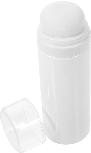TOYANDONA 2St Puderquaste baby puder dose Babypuder-Box Spender für Babypuder Reisebehälter Vorratsflasche für Pulver Talkumpuderhalter Füllung Puffs Mehlregal Puderdose neugeboren Halterung