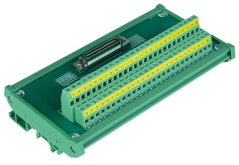HL-SCSI-50P SCSI50 50-Pin-Relais-Terminal-Adapterplatine for Yaskawa/Delta/Panasonic/Mitsubishi Servo CN1 ASD-BM-50A for A2/AB (Color : HL-SCSI-50P CN)