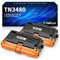 Halloya TN3480 TN-3480 Toner Kompatibel für Brother TN3480 TN 3480 TN3430 für Brother HL-L5100DN Toner MFC-L5750DW HL L5100DN MFC L5750DW DCP-L5500DN MFC-L5700DW HL-L5200DW (Schwarz, 2er-Pack)