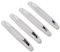 4 Pcs White Car Door Guard Trim,Car Door Edge Guards,Automotive Door Edge Cover,Universal Car Side Door Protector,Widely Used in Various Cars