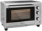 HOMCOM 30 Litre Mini Oven, Countertop Electric Cooker & Grill for Roasting, Baking, Grilling with Adjustable Temperature, 60 Min Timer, Baking Tray and Wire Rack, 1600W, Silver
