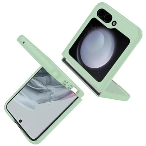 GEJEFA Cover per Samsung Galaxy Z Flip 6/Galaxy Z Flip6 5G, Ultrasottile Anti-Graffi Antiurto Rigido PC Custodia Protettiva per Samsung Galaxy Z Flip 6, Mint