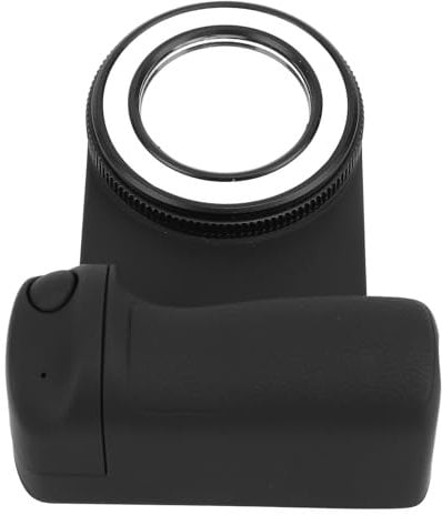 Magnetic Phone Camera Grip, BT Cordless Remote Control, Rechargeable Fill Light, Anti Slip Phone Clamp Holder for Group Shots, Selfies