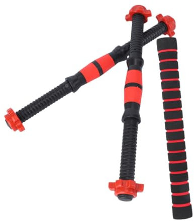 Toddmomy Hantelstange Aus Stahl Mit Schaumstoffgriff Hantelverbindungsstange Für Fitnessübungen Robust Und Langlebig Hantelzubehör Für Muskelaufbau