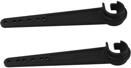 IWOWHERO 2stücke Hochklappbare Beinstütze Für Steuergriff Steuerhebel Reparaturteil Steuersatz Ersatzteil Für Zubehör Für Rollstuhlsteuerung