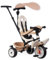 Smoby - Tricycle Baby Balade Beige - Evolutif 3 en 1 - Poignée Parentale Réglable - Frein de Parking, Repose-Pied, Pare-Soleil Anti-UV - A Partir de 10 Mois Jusqu'à 3 Ans - Fabrication Espagnole
